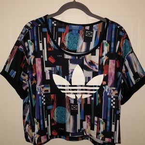 Adidas Crop Top Size XL